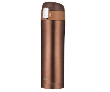 Termos MPM Product Smile STT-2/13 turystyczny 420 ml brązowy